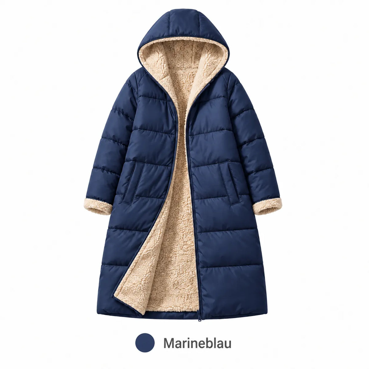 👑 Bestseller – Über 20.000 verkauft 🔥 Wendbare, wattierte Slim-Fit-Mantel mit Kapuze 🚀 Kostenloser Versand