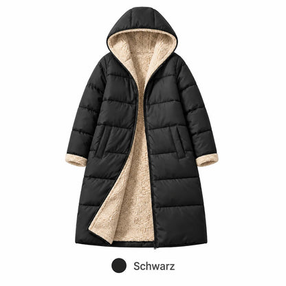 👑 Bestseller – Über 20.000 verkauft 🔥 Wendbare, wattierte Slim-Fit-Mantel mit Kapuze 🚀 Kostenloser Versand