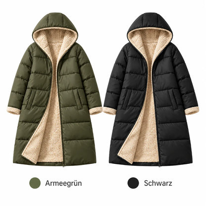 👑 Bestseller – Über 20.000 verkauft 🔥 Wendbare, wattierte Slim-Fit-Mantel mit Kapuze 🚀 Kostenloser Versand
