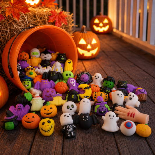 Mini Halloween mochi squishy toys product view 1