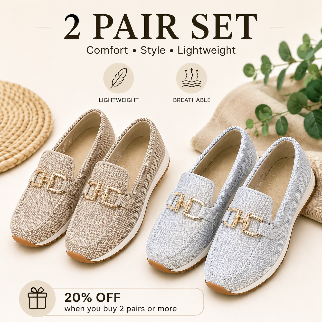 🏆2026 Best Seller – Orthopedic Loafer Sneakers🔥
