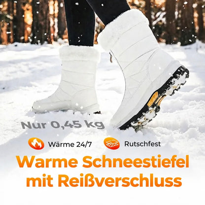 👑🔥 WINTER-HIT 2026 – 50 % RABATT | Warme, rutschfeste Damen-Schneestiefel mit Reißverschluss ❄️