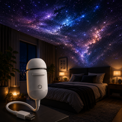 USB star projector night light product view 1