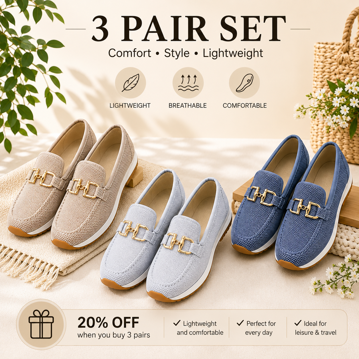 🏆2026 Best Seller – Orthopedic Loafer Sneakers🔥