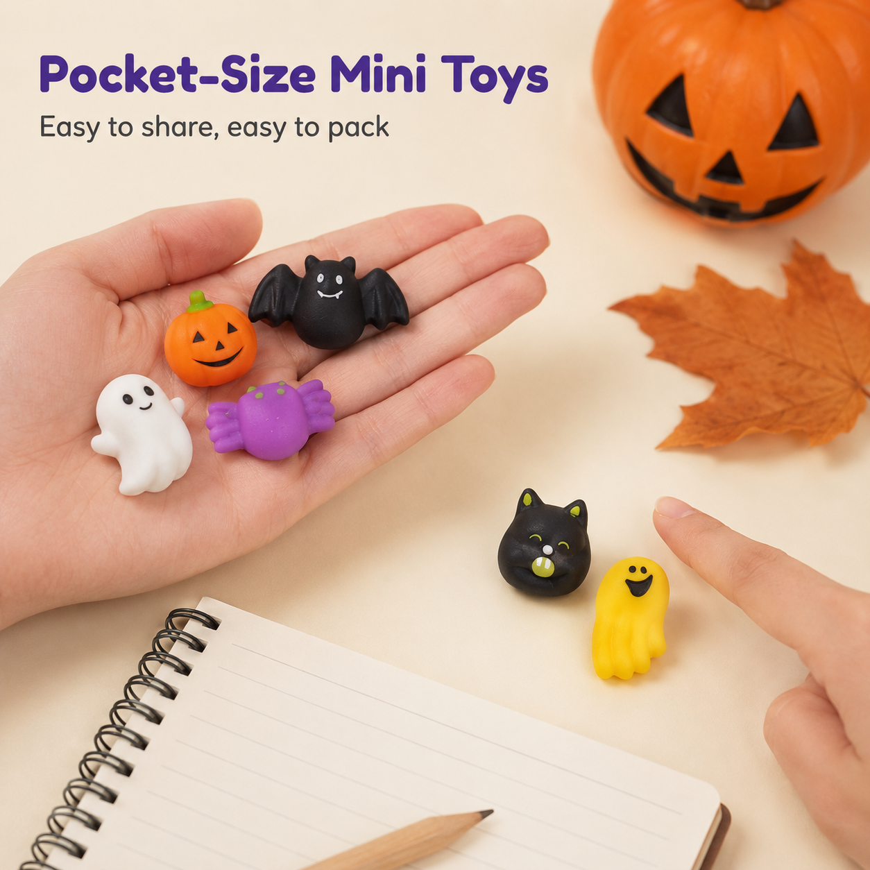 Mini Halloween mochi squishy toys product view 7