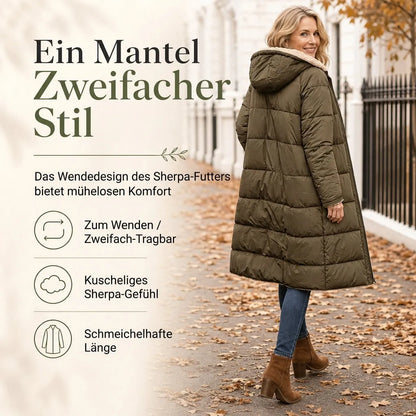 👑 Bestseller – Über 20.000 verkauft 🔥 Wendbare, wattierte Slim-Fit-Mantel mit Kapuze 🚀 Kostenloser Versand