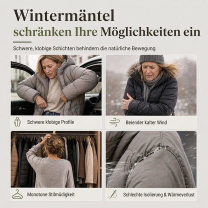 👑 Bestseller – Über 20.000 verkauft 🔥 Wendbare, wattierte Slim-Fit-Mantel mit Kapuze 🚀 Kostenloser Versand