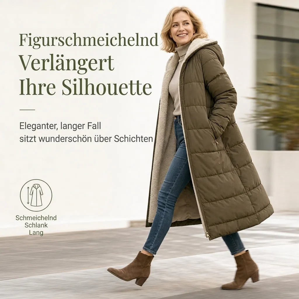 👑 Bestseller – Über 20.000 verkauft 🔥 Wendbare, wattierte Slim-Fit-Mantel mit Kapuze 🚀 Kostenloser Versand