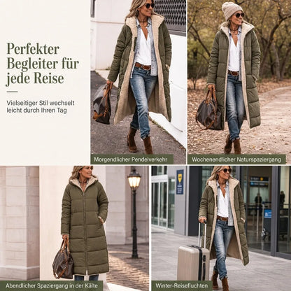 👑 Bestseller – Über 20.000 verkauft 🔥 Wendbare, wattierte Slim-Fit-Mantel mit Kapuze 🚀 Kostenloser Versand