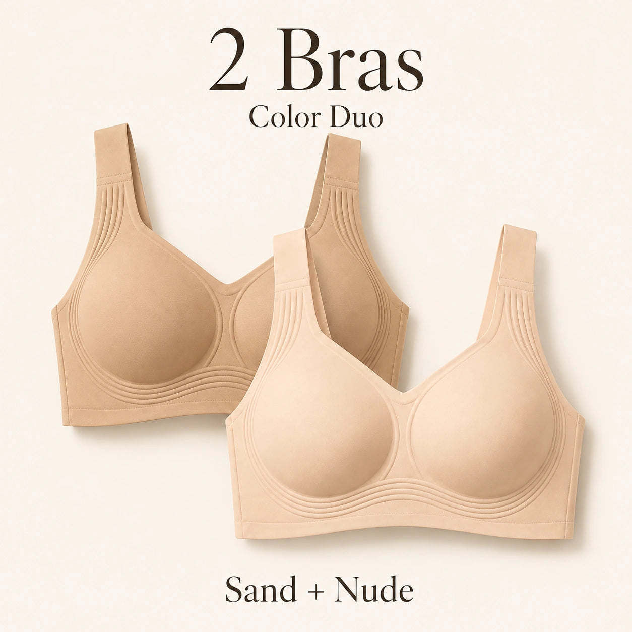 N l n N wire-free jelly support bra option
