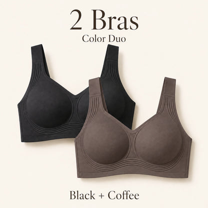 N l l wire-free jelly support bra option