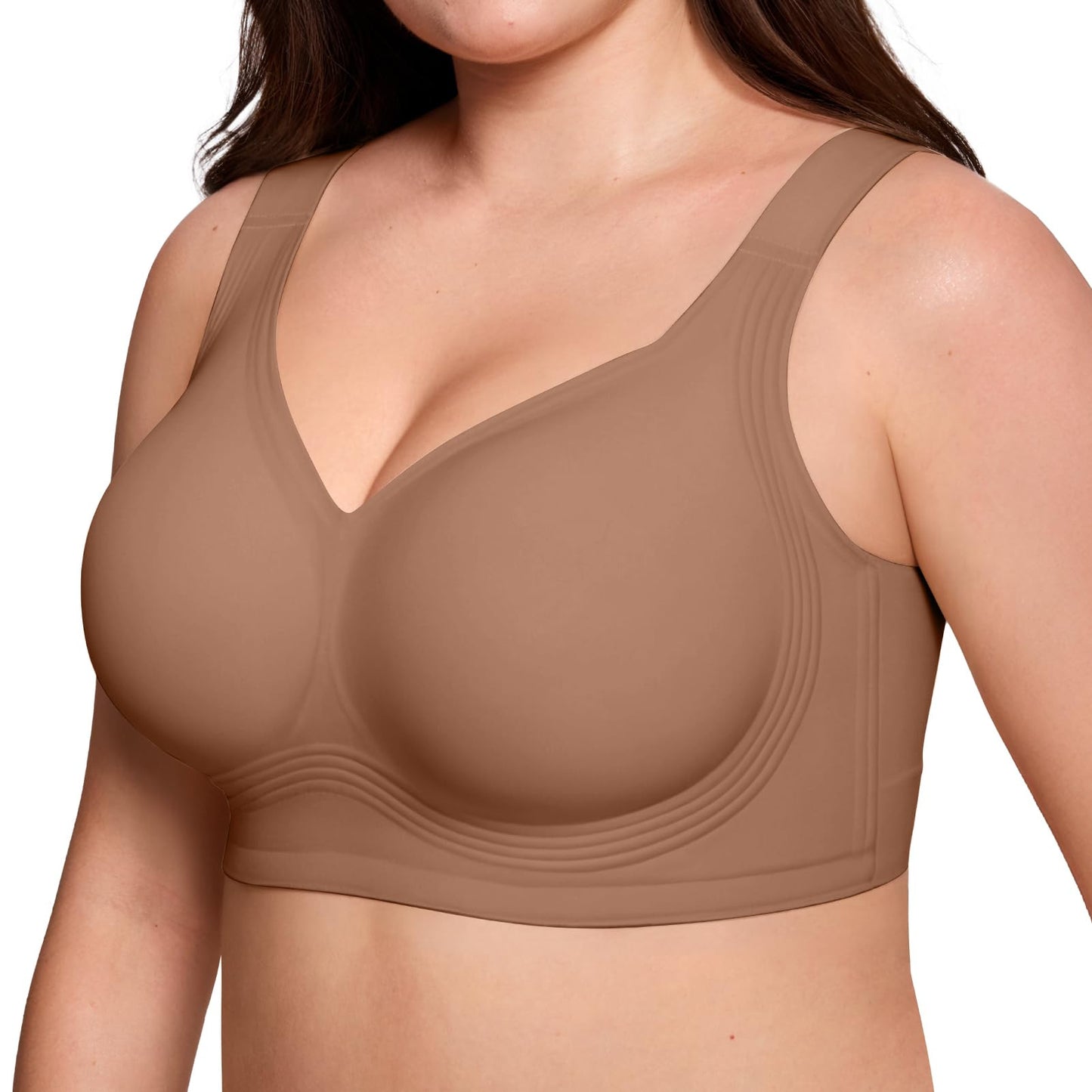  wire-free jelly support bra option