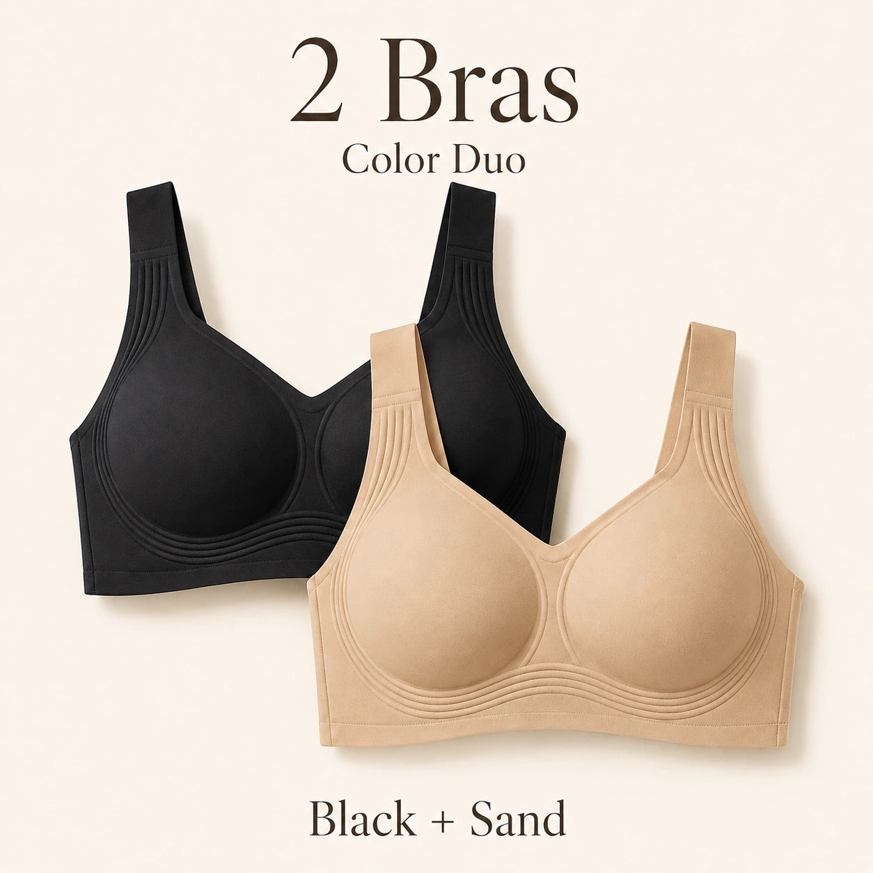 n l l n wire-free jelly support bra option