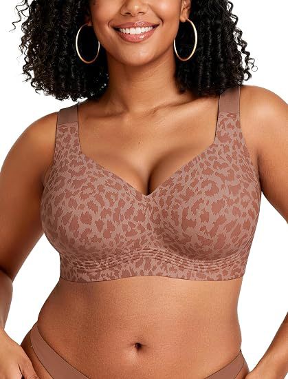 L p wire-free jelly support bra option