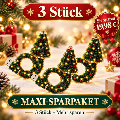 👑🎄 NUR HEUTE 50 % RABATT – LED-Weihnachtsprojektor | Festliche Lichtprojektionen für drinnen & draußen ✨