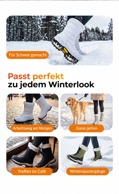 Damen-Schneestiefel für verschiedene Winteraktivitäten