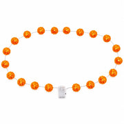20-light orange marigold string light garland with battery box