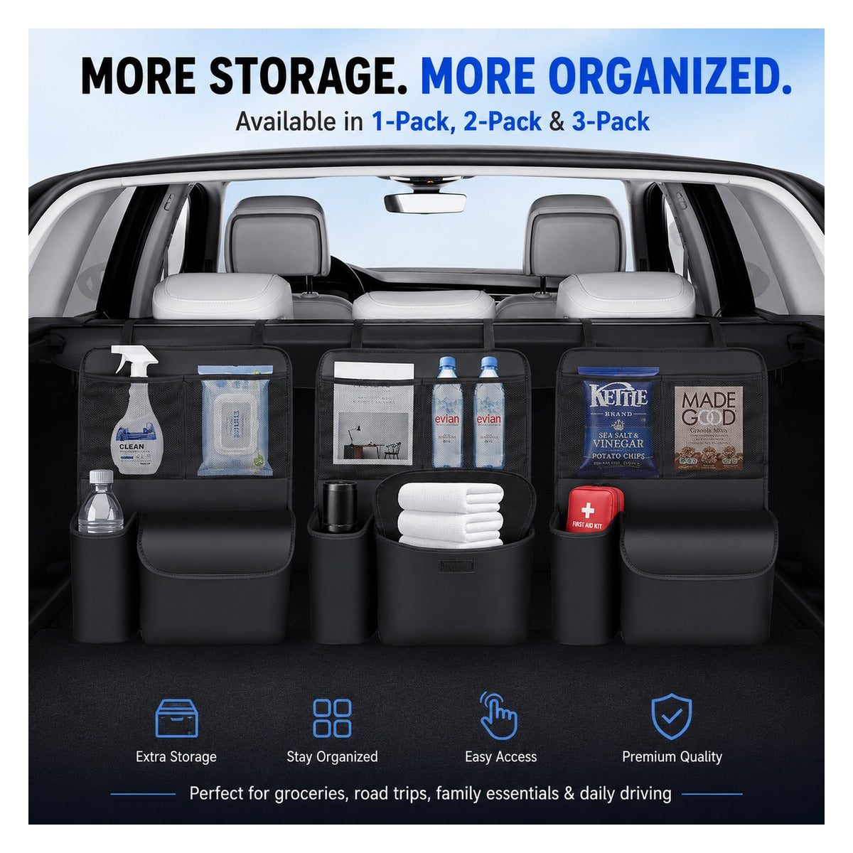 Hanging trunk organizer main image 1