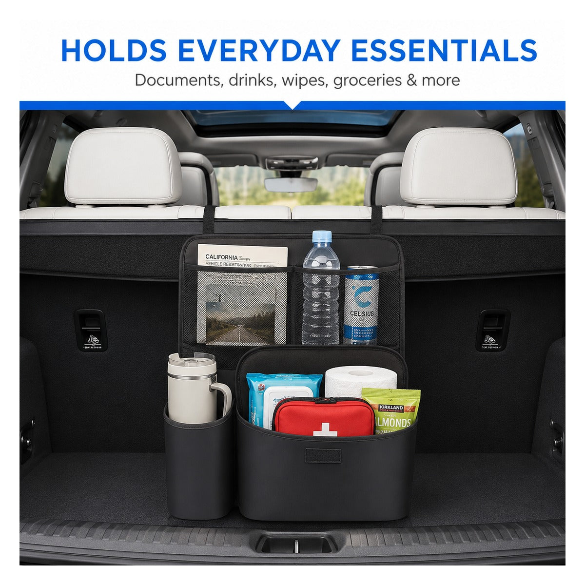 Hanging trunk organizer main image 4