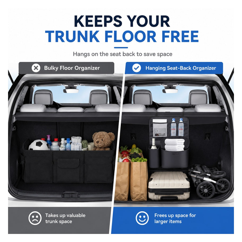 Hanging trunk organizer main image 9